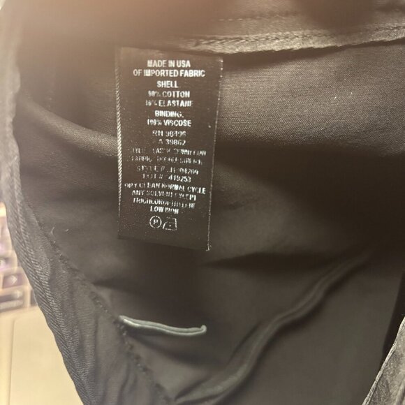 Theory Thaniel Twill Slim-Fit Crop Pants - Picture 8 of 8